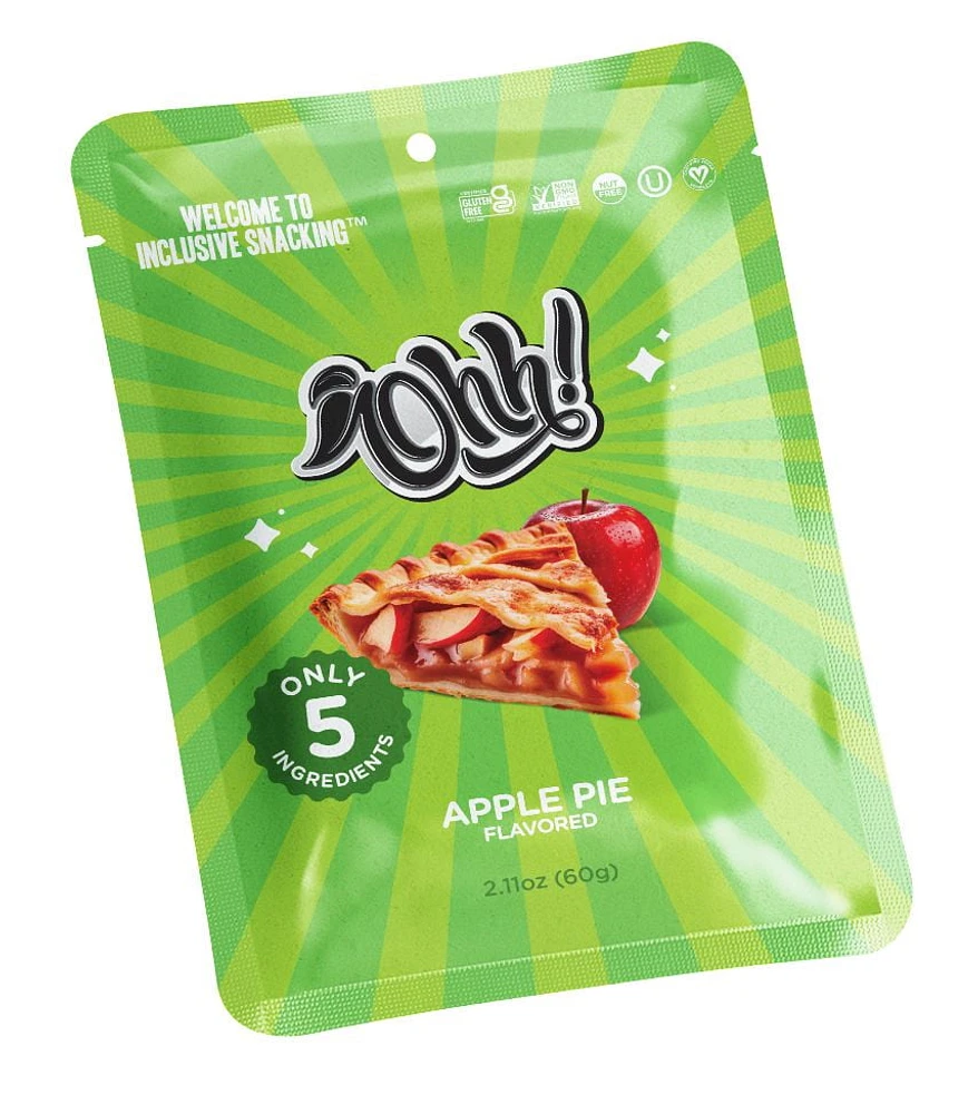 Ohh! Foods Apple Pie Snacking Bites (60g), Gluten-Free, Vegan, Wheat-Free, Free From the Top 10 Common Allergens.