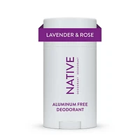 Native Natural Deodorant, Lavender & Rose, Aluminum Free, 75 g