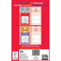 Mello Smello Valentine's Day H2-OH Pet Valentines Kiddie Cards, 8 CT