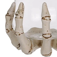 4inch Halloween Themed Bone Candle Holder For Halloween Indoor Decorations