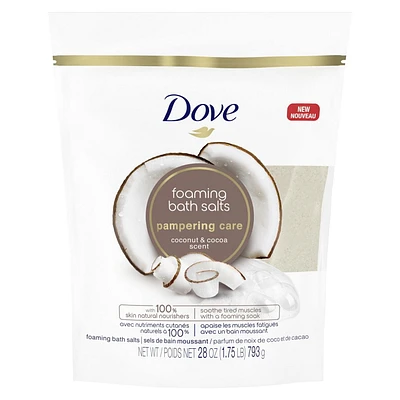 Sels de Bain Moussants Dove Noix de coco et Cacao