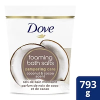 Sels de Bain Moussants Dove Noix de coco et Cacao