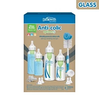 Trousse de biberons de verre de Dr. Brown's Options+ 120 ml et 250 ml