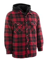 Workload Men's Hooded Flannel Jacket