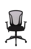 Amelia Office Chair, Black