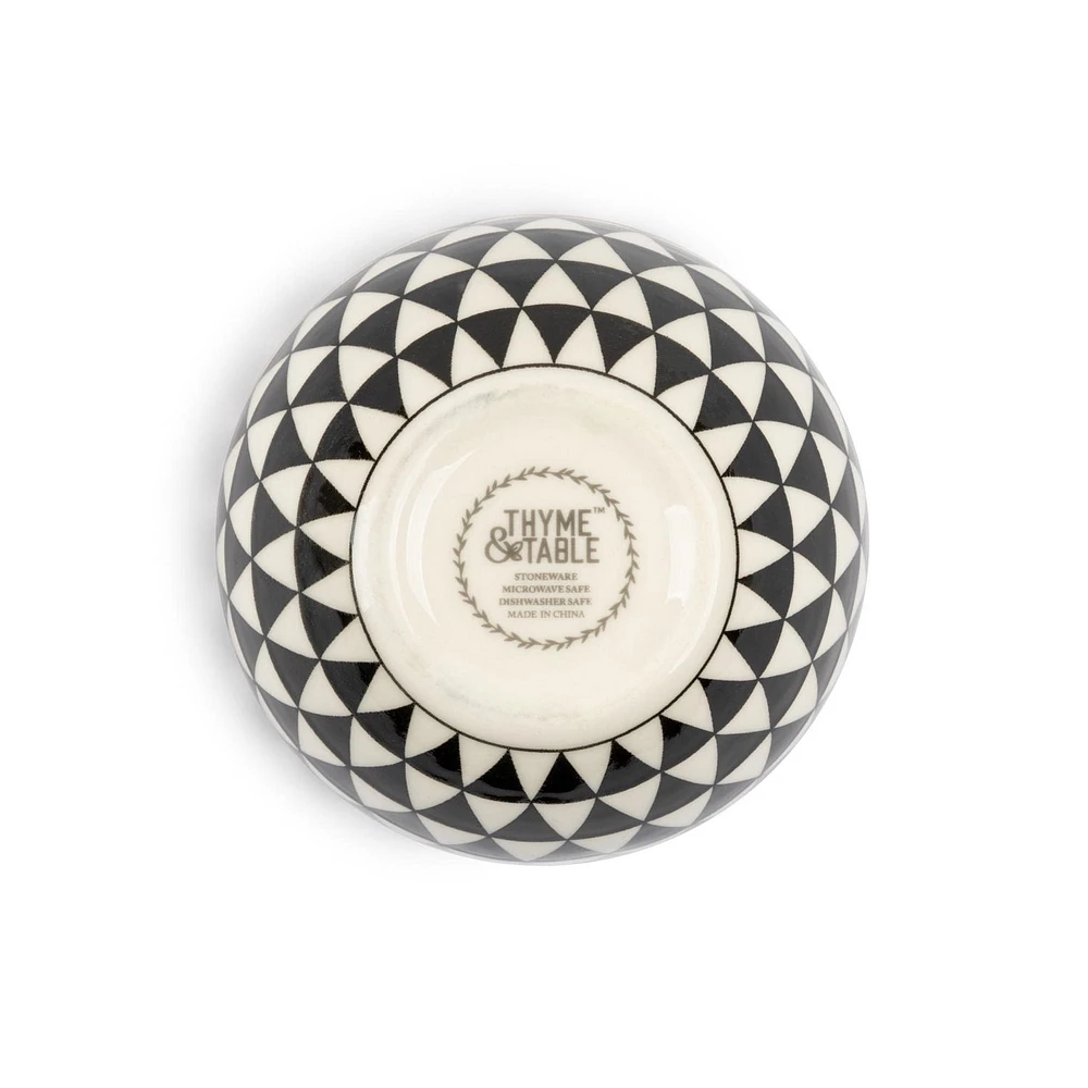 Thyme & Table Medallion Snack Bowl