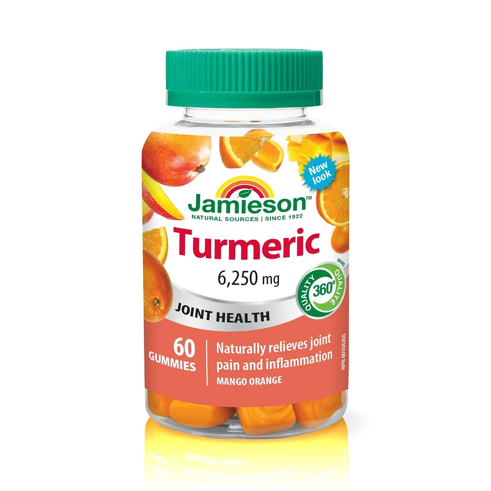 Jamieson Tumeric Gummies, 60 Gummies