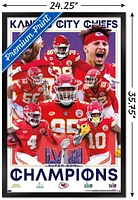 NFL Kansas City Chiefs - Super Bowl LVIII Champions Wall Poster