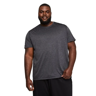 Athletic Works Big Men's Short Sleeve Slim-Fit Tee