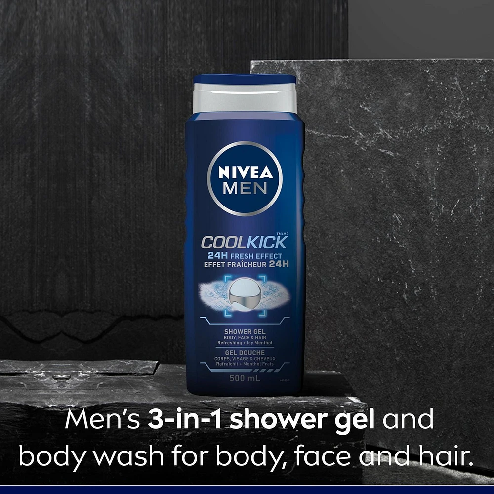 NIVEA MEN Gel Douche Cool Kick 500 ml