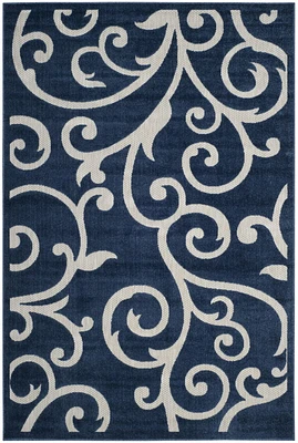 SAFAVIEH Cottage Austen Floral Outdoor Area Rug