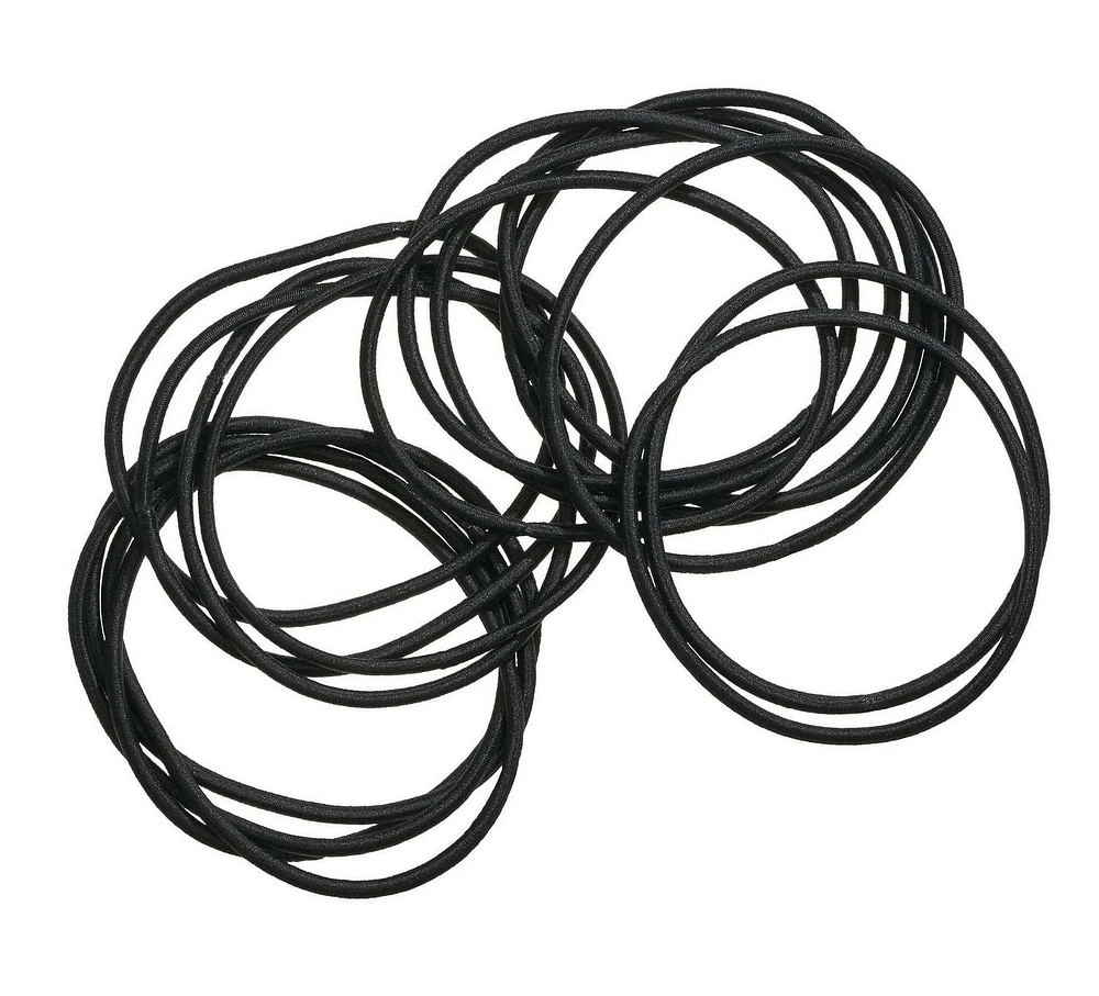 Goody XL Elastics - Attaches cheveux noires - 15Ct Goody Élastiques