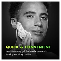 Gillette Labs Shaving Gel for Men, 3-in-1 Shave Gel to Cleanse, Protect and Refresh, Ultimate Smoothness, With Vitamin B3 and Sea Kelp, Sensitive Skin