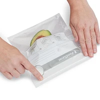 FoodSaver FreshSaver Quart Vacuum Zipper Bags, 18-quart vacuum zipper bags