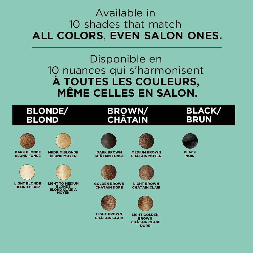 L'Oréal Paris Magic Root Cover Up, Temporary Hair Dye, 100% Grey Coverage, 1 unit