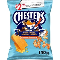 Chester's Corn Twists Cheese Flavoured Snacks, 140g