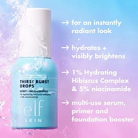 e.l.f. Cosmetics Holy Hydration! Thirst Burst Drops, 5% niacinamide, 30 ml