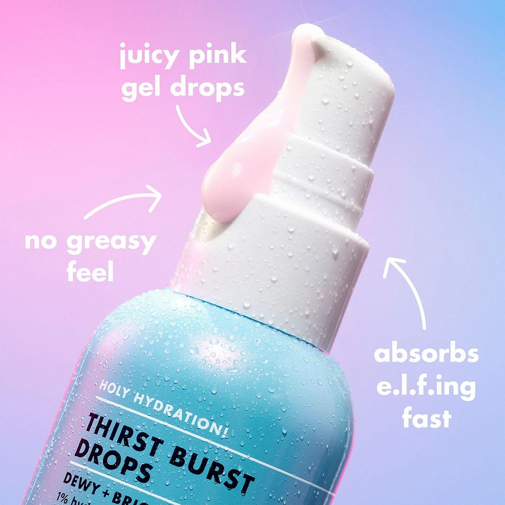 e.l.f. Cosmetics Holy Hydration! Thirst Burst Drops, 5% niacinamide, 30 ml