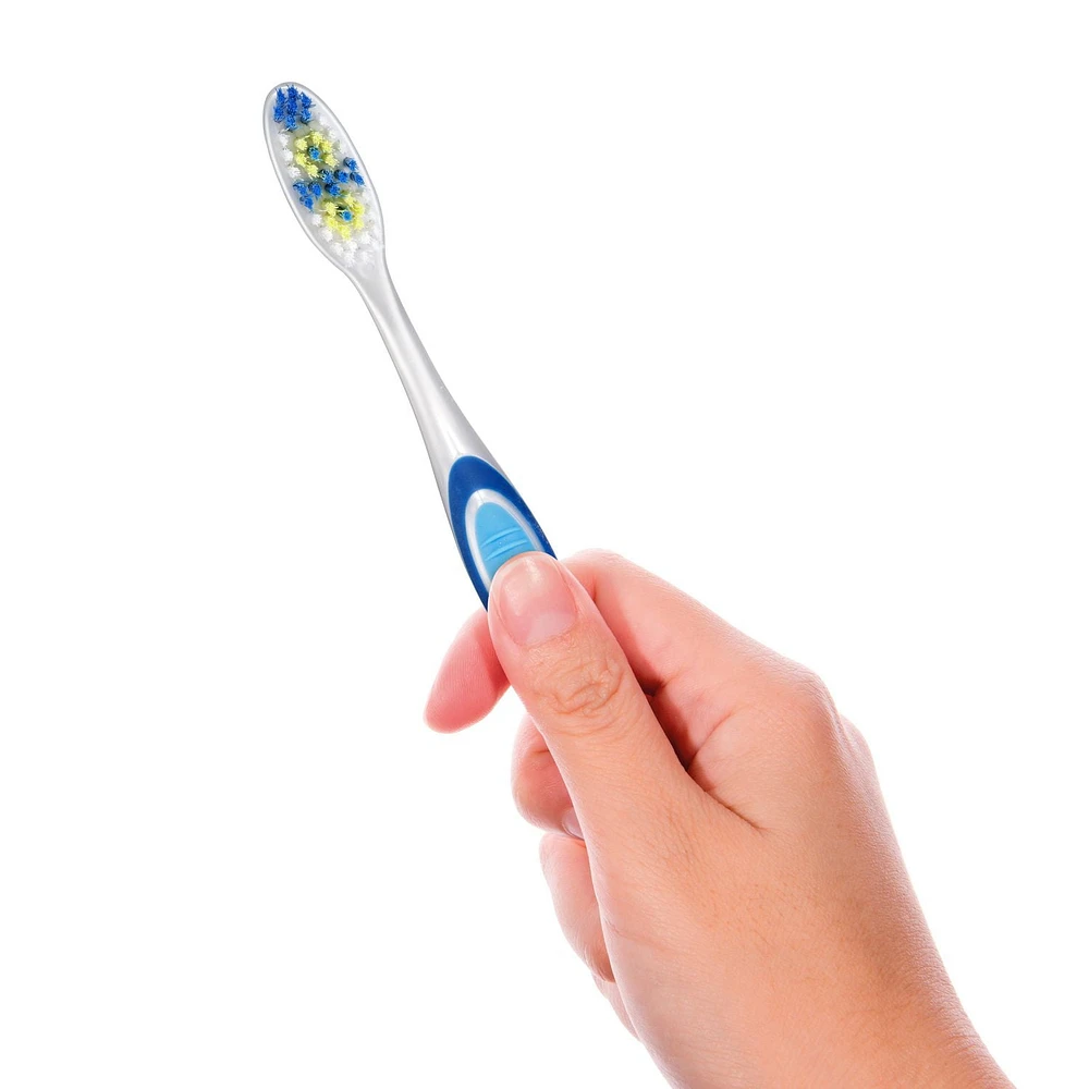 Brosse à dents Dents et Langue GUMᴹᴰ Pqt Double, Souple