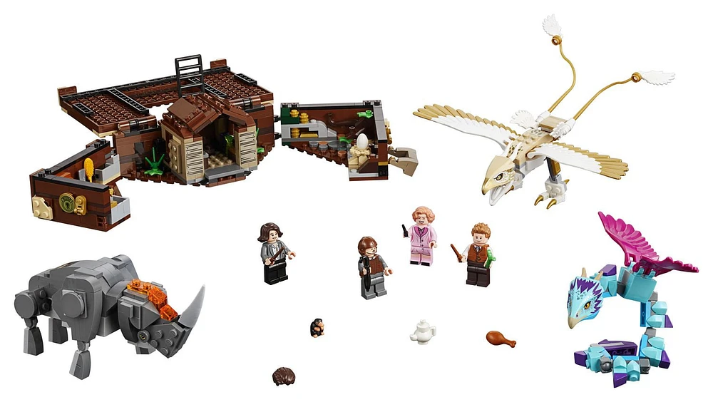 LEGO Fantastic Beasts Newt’s Case of Magical Creatures 75952 Building Kit (694 Piece)