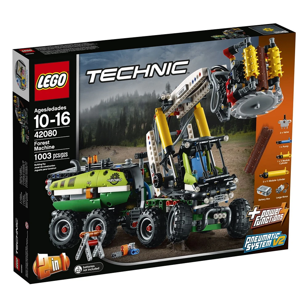 LEGO Technic Forest Machine 42080 Building Kit (1003 Piece)