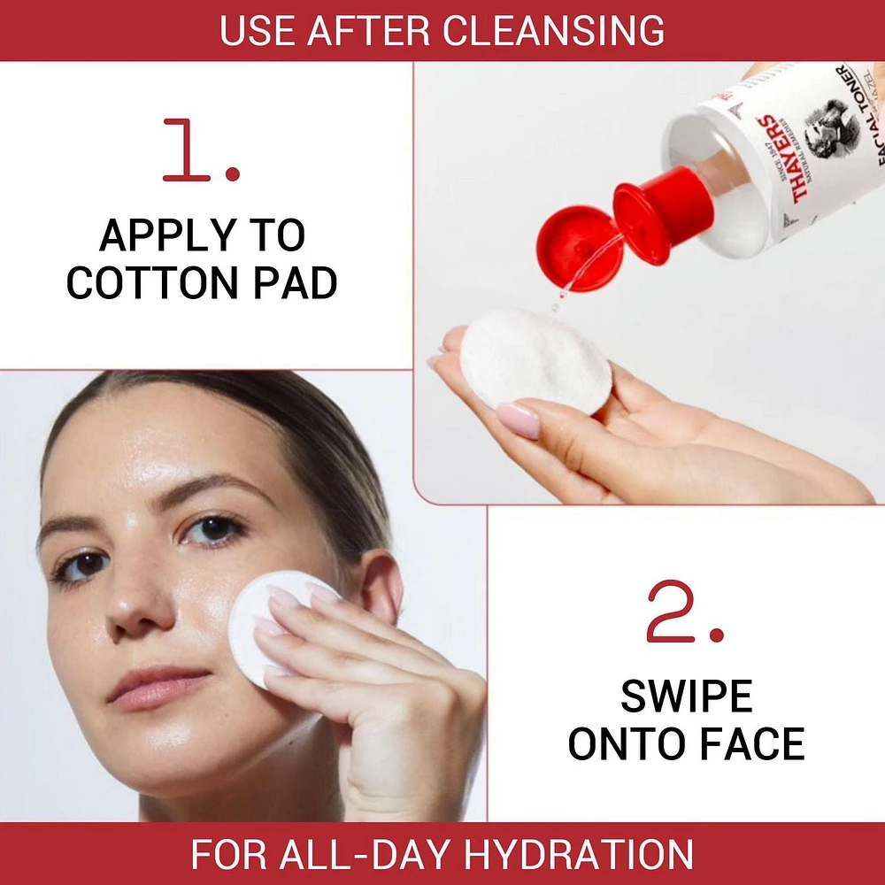 THAYERS Lavender Facial Toner Alcohol-Free Witch Hazel and Aloe Vera formula 355ml, 12 oz