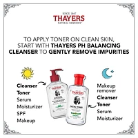 Thayers Original Facial Toner Alcohol-Free Witch Hazel and Aloe Vera, 355 mL
