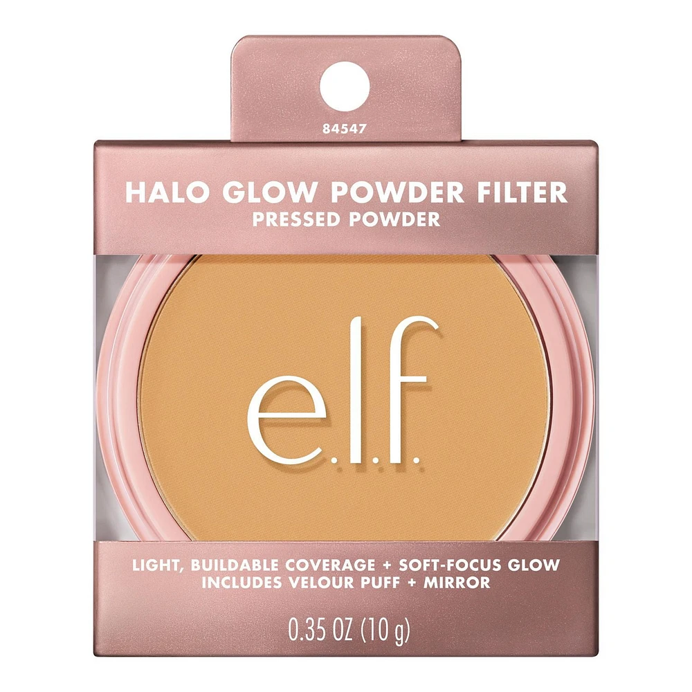 e.l.f. Cosmetics Filtre poudre halo glow Ne crée de pli, 10 g