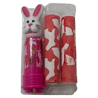 Chalk City Way to celebrate Bunny Sidewalk Chalk for Easter Favor