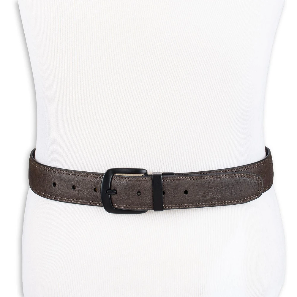 Ceinture réversible de 38 mm de Genuine Dickies (pour tailles fortes et grandes)