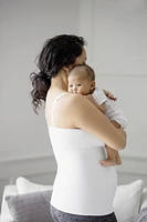 Medela Comfy Cami Bra for Maternity/Breastfeeding, White, Large