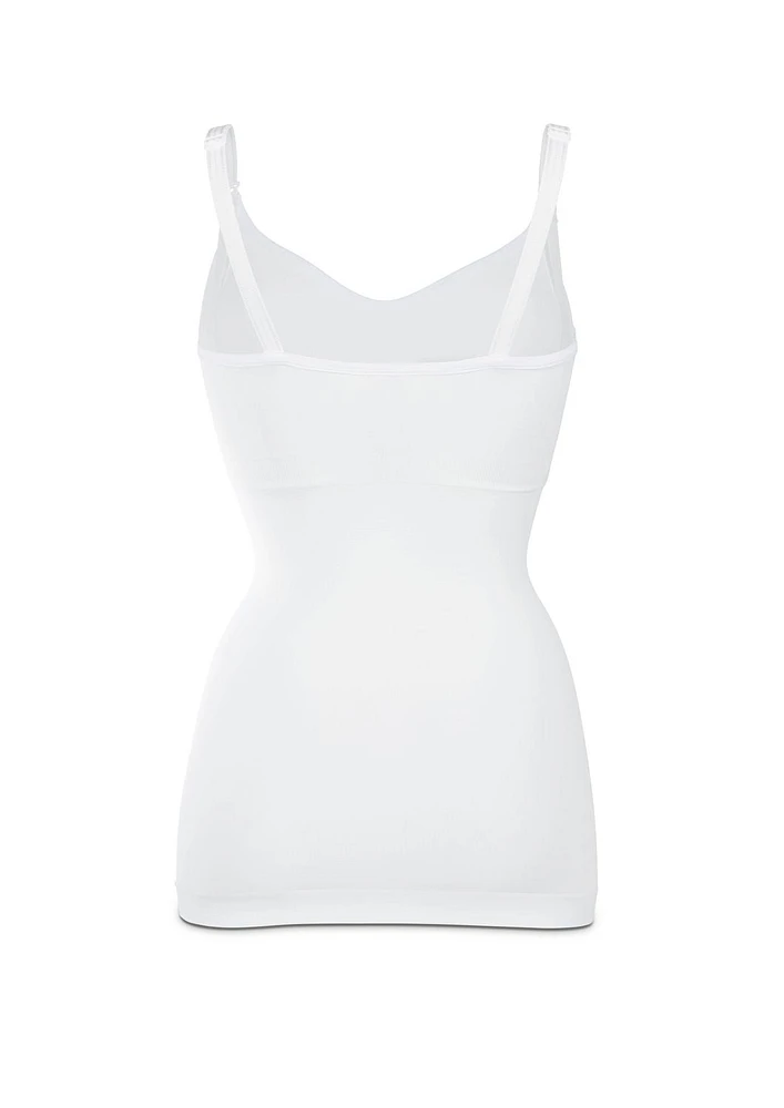Medela Comfy Cami Bra for Maternity/Breastfeeding, White, Large