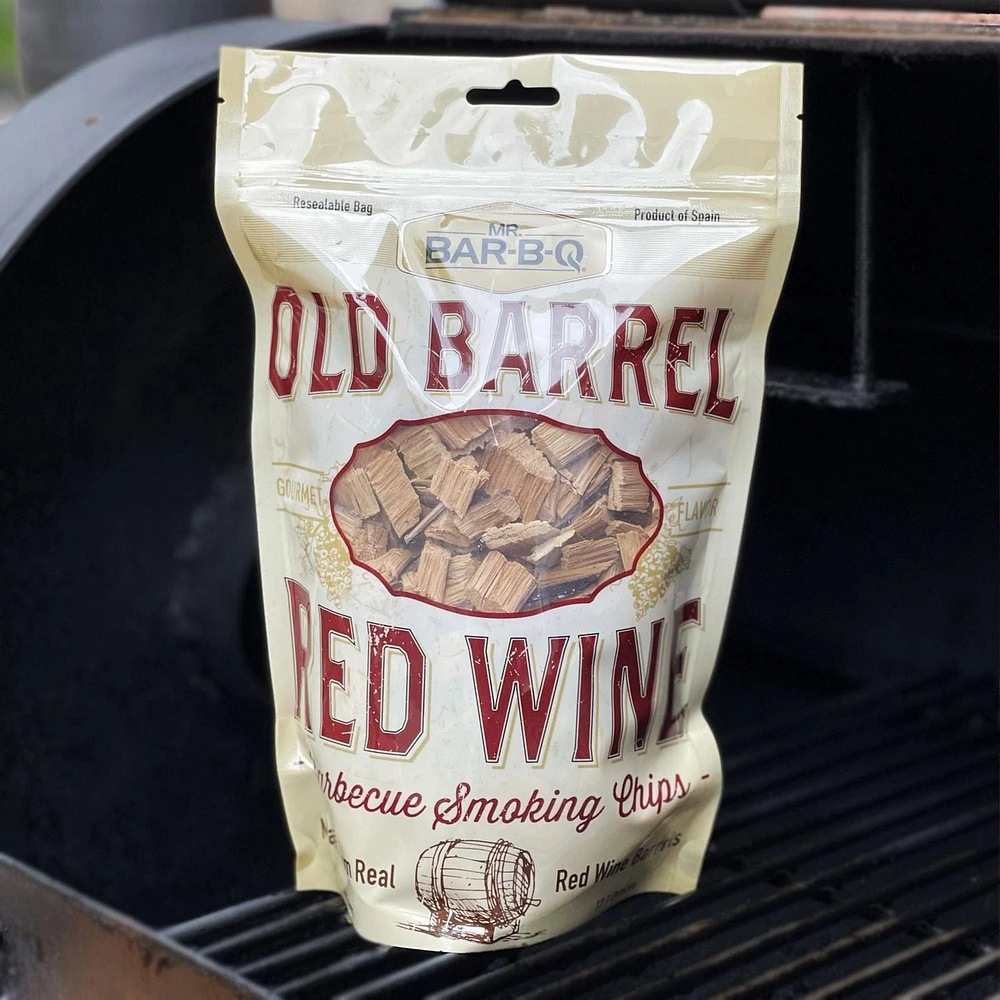 Mr. Bar-B-Q Red Wine Barrel Smoking Chips