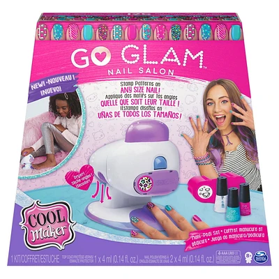 Cool Maker Go Glam Nail Stamper Salon, Up to 125 nails & nail dryer