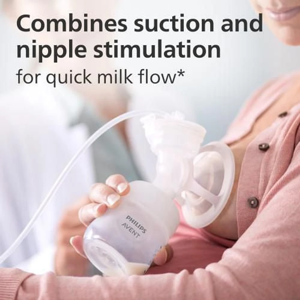 Philips Avent Double Electric Breast Pump with Natural Motion technology, SCF393/82, Avent Double Electric Breast Pump Motion tech