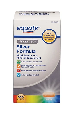 Equate Silver Formula 100ct