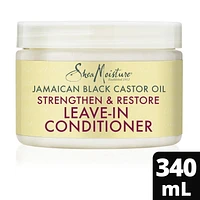 SheaMoisture Jamaican Black Castor Oil Strengthen & Restore Leave-in Conditioner, 340 ml Leave-in Conditioner