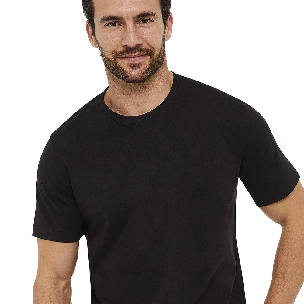 Lot de 3 t-shirts base à manches courtes George pour hommes
