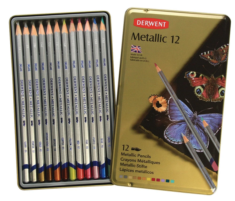 Crayons Métalliques Derwent®