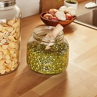 Ball Decorative Mason Jar with One Piece Stainless Steel Lid, 1.89 L (64 oz), 1 Count