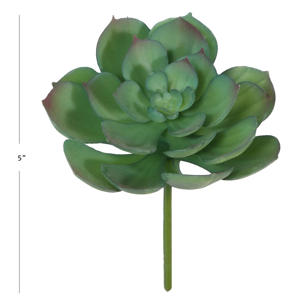 Mainstays Echeveria Plant Artificial Succulent Pick