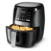 Gourmia 5-Quart Digital Air Fryer with 12-One Touch Cooking Presets, GAF556, 4.7 L / 5-QT, 12 Presets