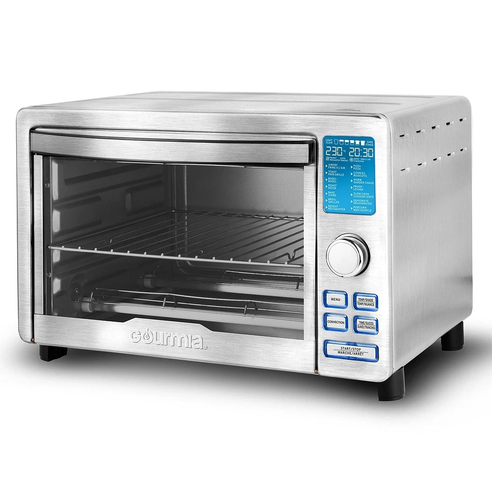 Gourmia 6-Slice Digital Toaster Oven Air Fryer with 14 Cooking Presets, 6-Slice, 14 Cooking Presets