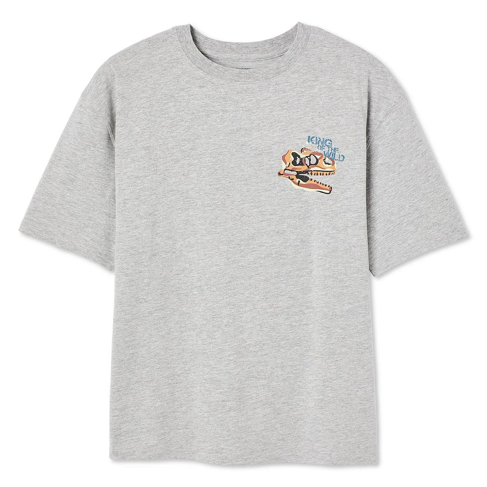 T-shirt surdimensionné avec imprimé graphique George pour garçons