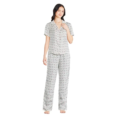 George Women's Pajama 2-Piece Set Sizes XS-XXL