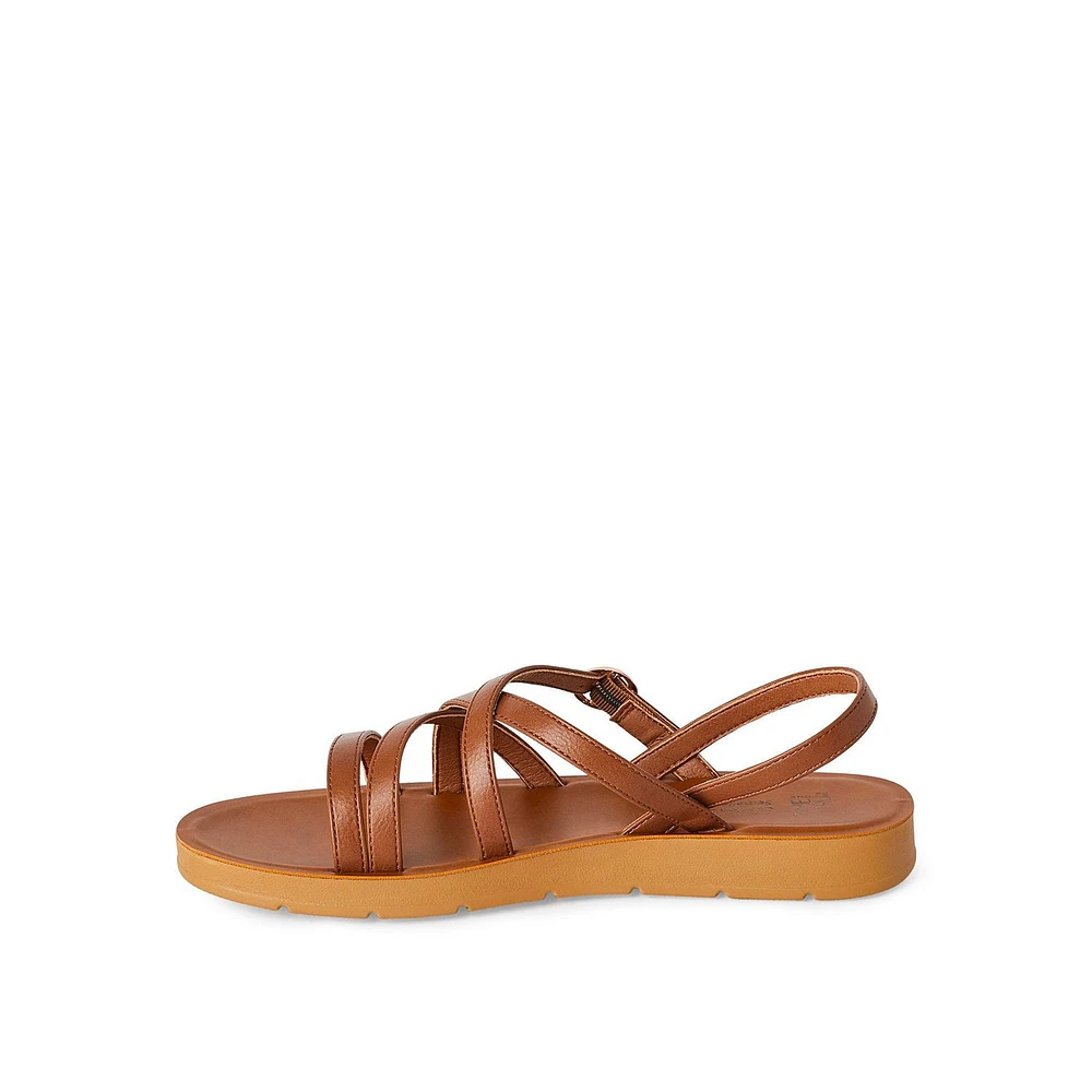 Sandales à lanières Time and Tru pour femmes