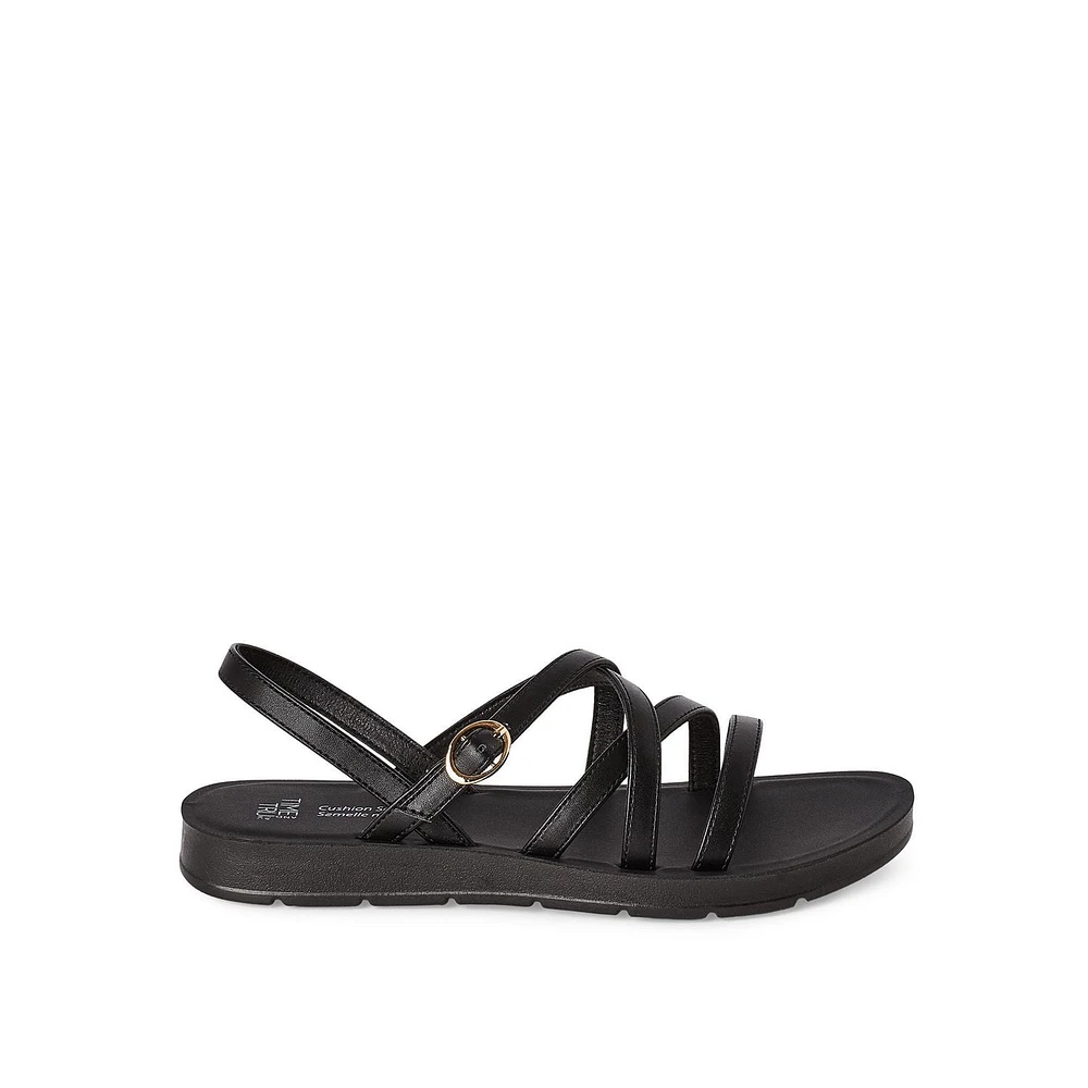 Sandales à lanières Time and Tru pour femmes