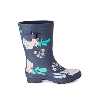 Bottes de pluie en caoutchouc Time and Tru pour femmes