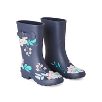 Time and Tru Women's Rubber Rain Boots