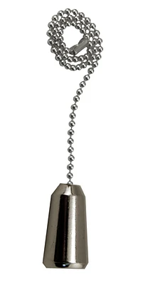 Atron Electro Industries Chrome Bell with 12 Inch Chrome Fan Chain